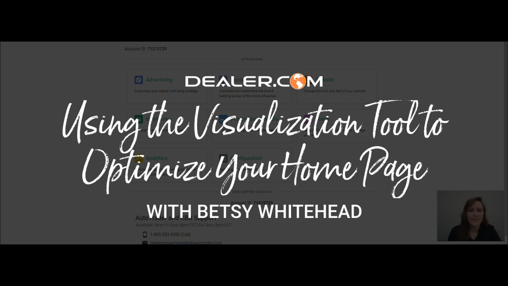 Using the Visualization Tool to Optimize your Home Page with Betsy Whitehead (1)