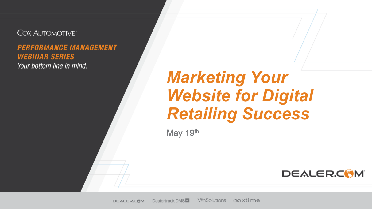 Marketing Your Website for Digital Retailing Success