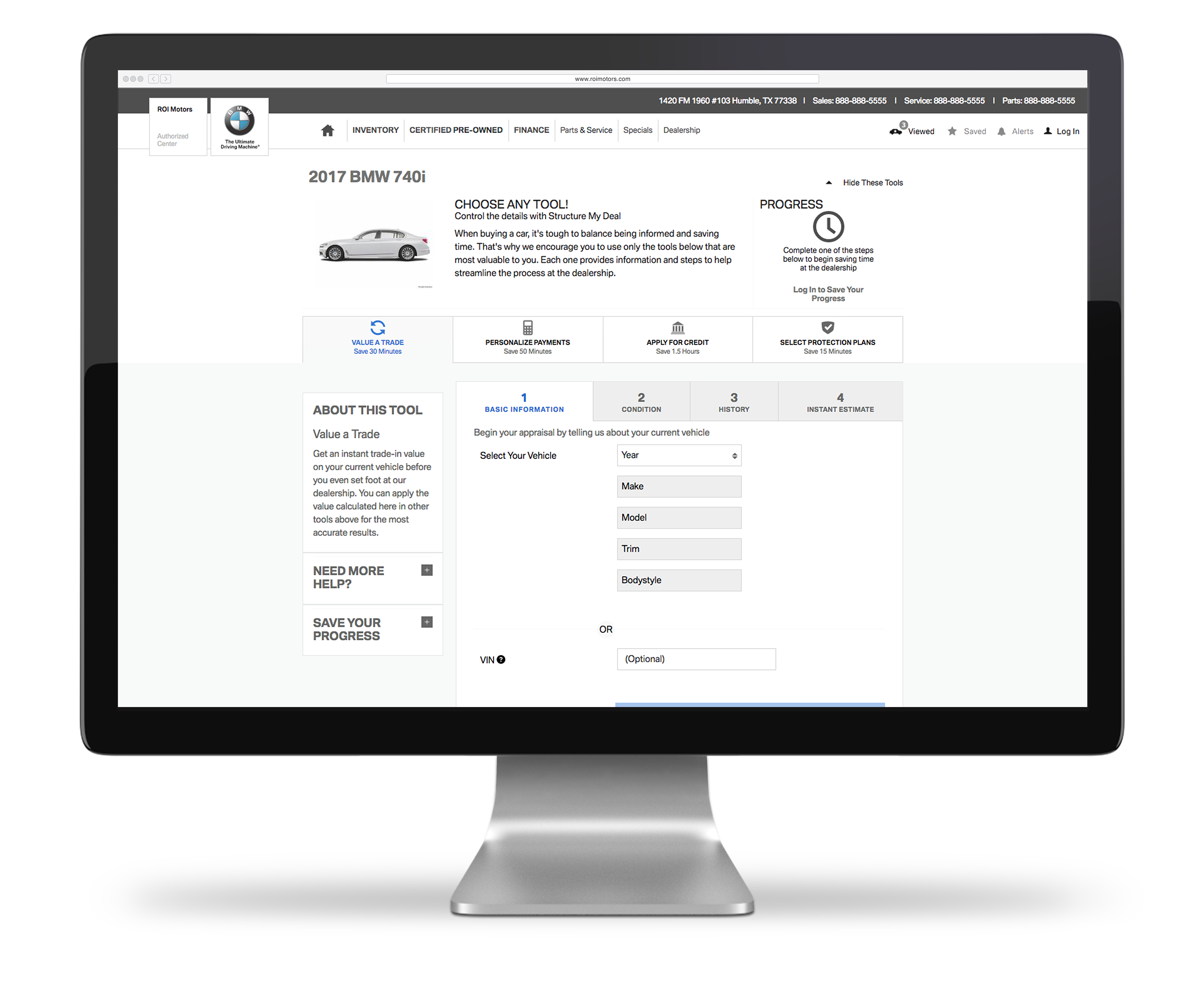 Dealer.com BMW Websites Digital Retailing