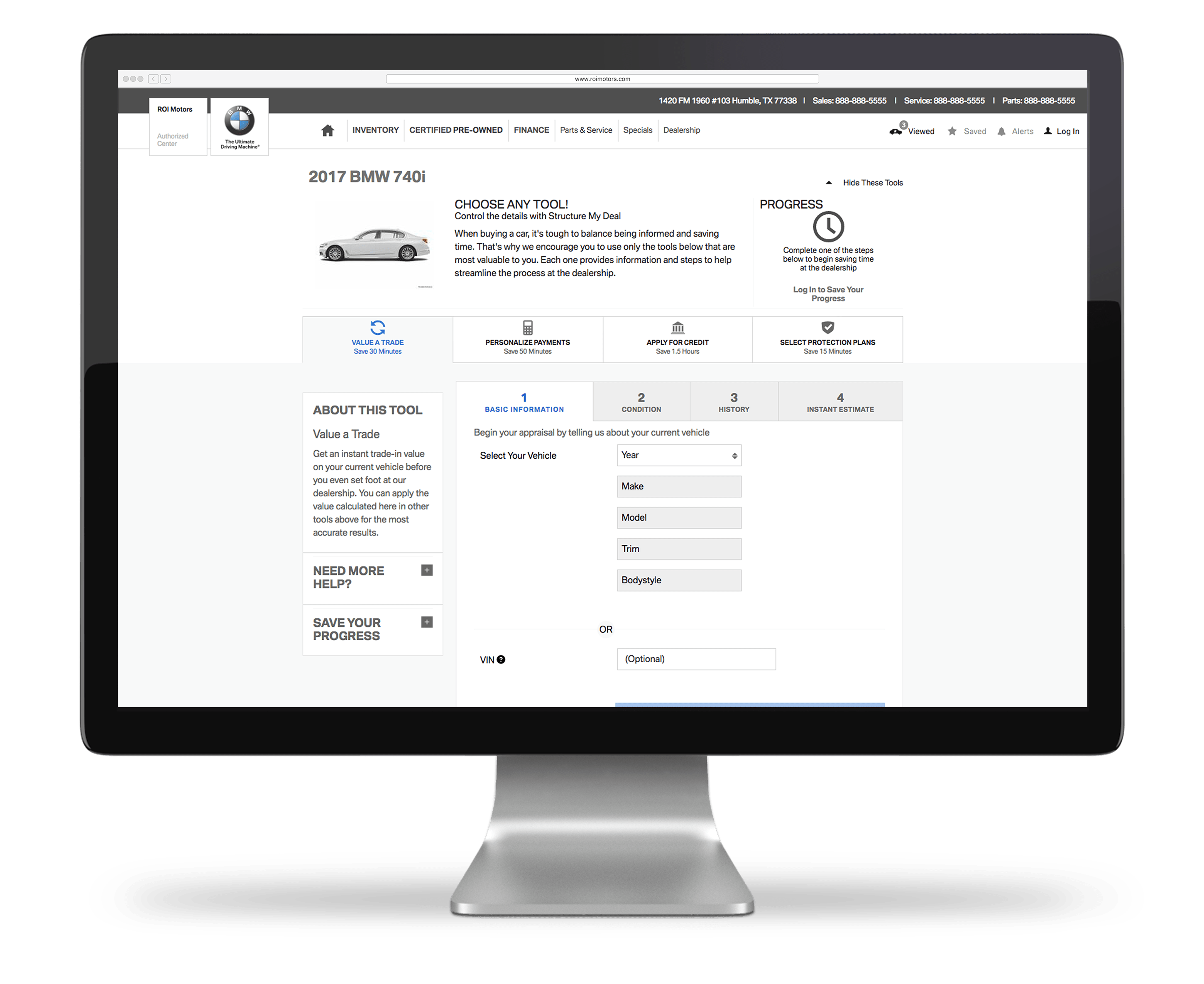 Dealer.com BMW Digital Retailing