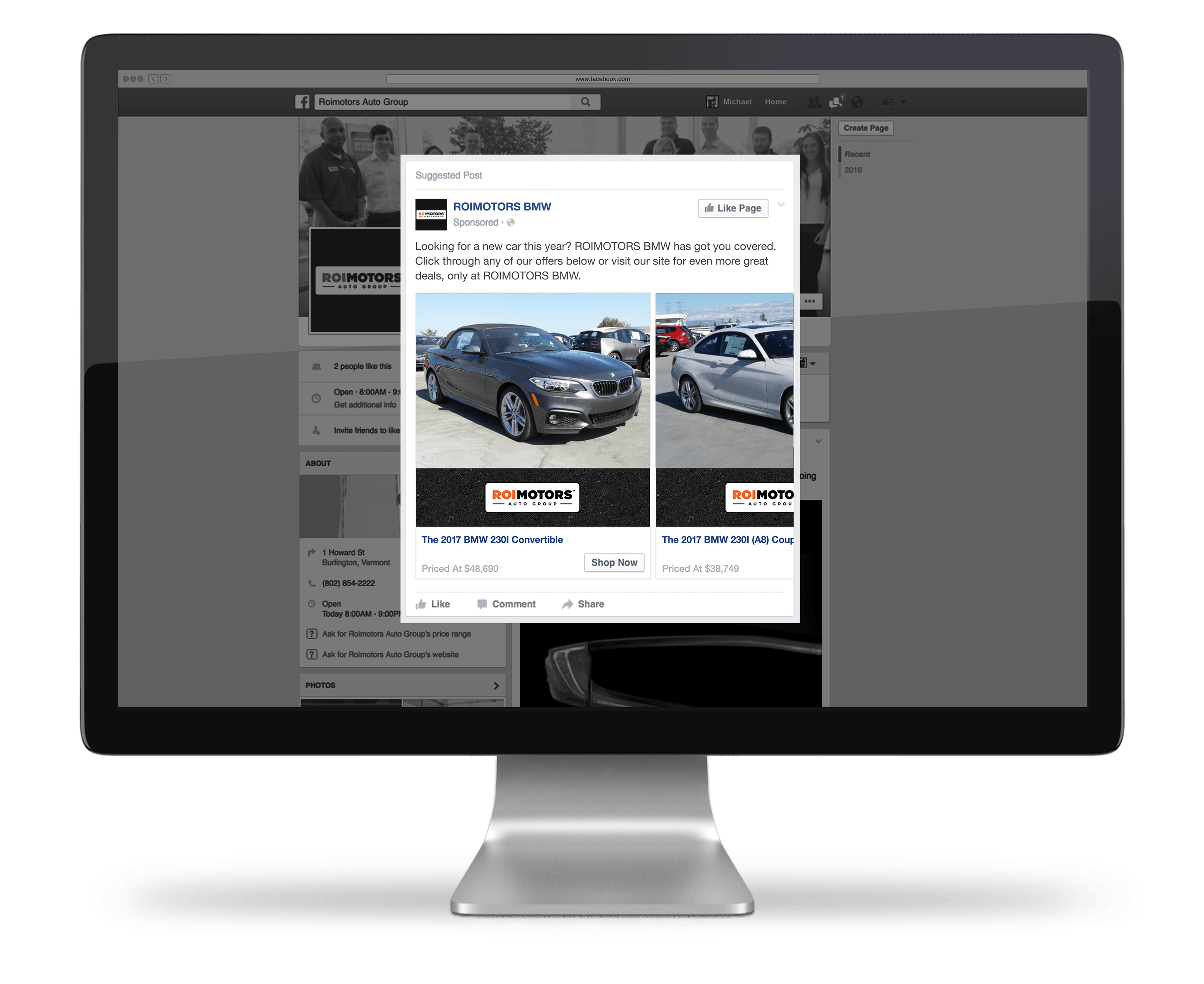 Dealer.com BMW Social Media Management