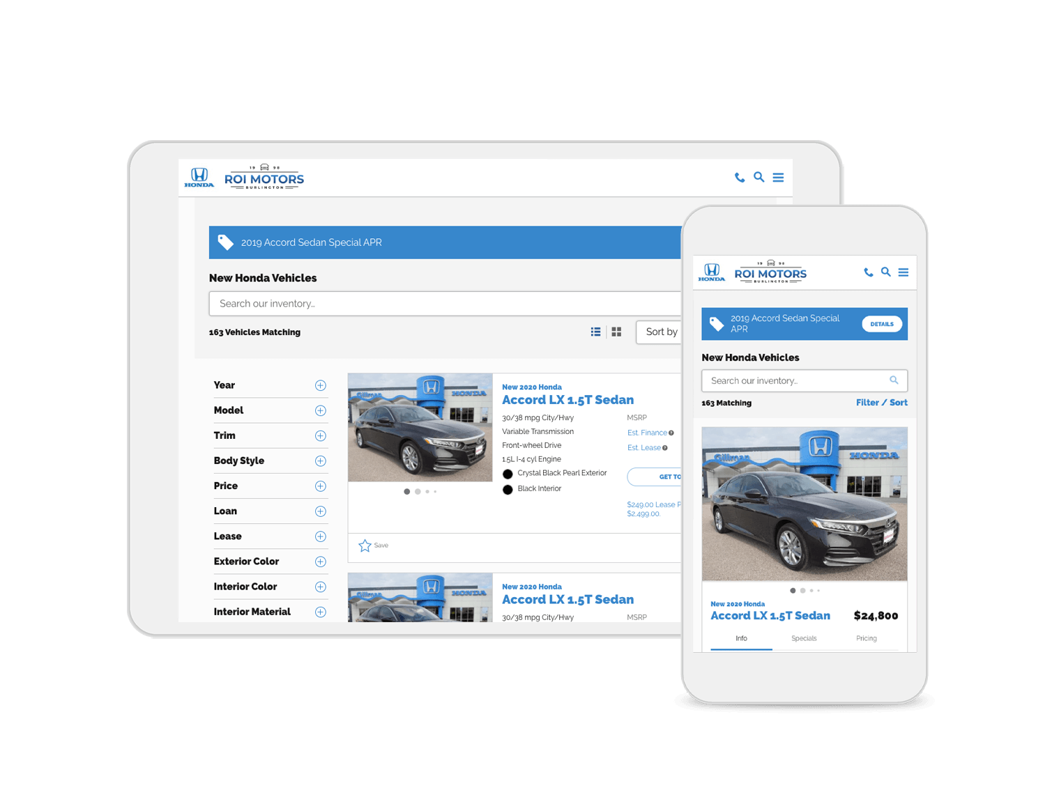 Dynamic Search Experience - WEB